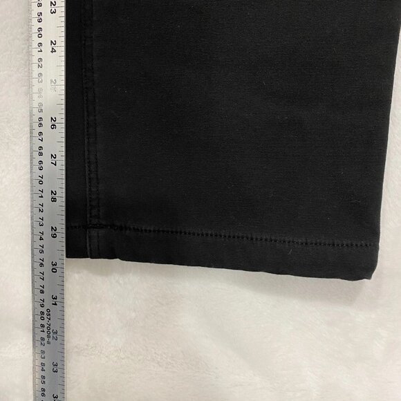 CAT Caterpillar Work Pants Mens 38 x 30 Black Canvas Fleece Lined Insulated - Picture 8 of 11